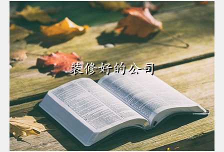 装修好的公司