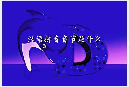 汉语拼音音节是什么