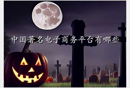 中国著名电子商务平台有哪些