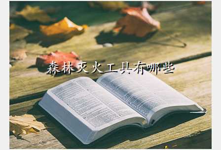 森林灭火工具有哪些